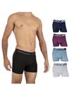 Kit 4 Cuecas Boxer Shortinho sem Costura Adulto Confortável
