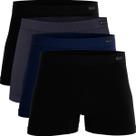 Kit 4 Cuecas Boxer Zhamaro Algodão Sem Costura Masculina Confortável Respirável Original Premium