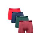 Kit 4 Cuecas Life Zoom Boxer Adulto Microfibra