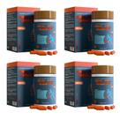 Kit 4 Cur cuma Colágeno Tipo II 1000mg 60 Cápsulas FortLife Suplemento Alimentar