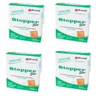 Kit 4 Curativos Stopper Hipoalergênico c/500 coleta sangue
