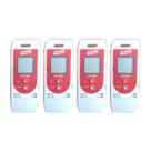 Kit 4 Datalogger Digital Temperatura Umidade 32000 Leituras Alarme Usb Ht-900 Portátil Instrutherm Kit 4 Datalogger Digital Temperatura Umidade 32000 Leituras Alarme Usb Ht-900 Portátil Instrutherm