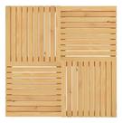 Kit 4 Decks Pinus Para Área Externa 30x30