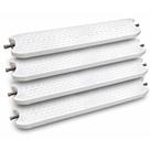 Kit 4 Degraus para Escadas de Piscinas ABS Super Resistente