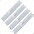 Kit 4 Degraus para Escadas de Piscinas ABS Super Resistente