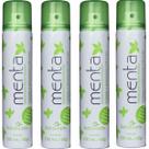 Kit 4 Desodorante Intimo Feminino Masculino Menta Atacado