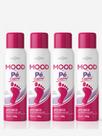 Kit 4 Desodorante Mood Feminino Pé Control Jato Seco 150ml Controle do Mau Odor Toque Seco Frescor Kit 4 Desodorante Mood Feminino Pé Control Jato Seco 150ml Controle do Mau Odor Toque Seco Frescor