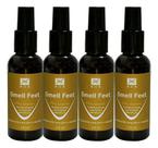 Kit 4 Desodorantes com Óleos Essenciais para Pés e Calçados Smell Feet 120ml Kit 4 Desodorantes com Óleos Essenciais para Pés e Calçados Smell Feet 120ml