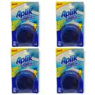 Kit 4 Detergente Sanitário Bloco Caixa Acoplada Até 300 Descargas Marine Marca Aplik - Envio Já