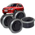 Kit 4 Difusor De Ar Grafite Com Suporte Auto Quality Prisma celta Kit1029