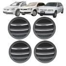 Kit 4 Difusor Saída De Ar Gol Parati Saveiro G3 G4