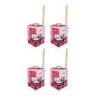 Kit 4 Difusores Ambiente Aromatizador Tropical Aromas 250ML
