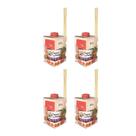 Kit 4 Difusores Ambiente Aromatizador Tropical Aromas 250ML Kit 4 Difusores Ambiente Aromatizador Tropical Aromas 250ML