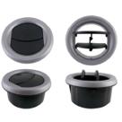 kit 4 Difusores Ar Central Lateral Prata Ford Ka 2008 2013