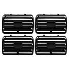KIT 4 DIFUSORES DE AR GOL/PARATI/SAVEIRO G3 99 a 05 PRETO