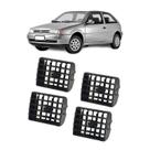 Kit 4 Difusores de Ar Grade Tela Saída VW Gol G2 Bola Special Saveiro Voyage Parati 1995 1996 1997 1998 1999
