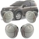 Kit 4 Difusores Saida de Ar Fiat Uno Vivace Way Celebration Attractive Sporting Fiorino 2010 2011 2012 2014 2015 Preto