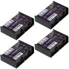 Kit 4 direct box passivo duplo waldman di-2ps 2 canais