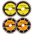 Kit 4 Disco Serra Circular 115mm-100mm Mármore Concreto