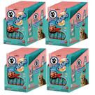 Kit 4 Display Petiscos ChuChups Cremoso 160 Saches 15g Gatos -