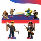 Kit 4 Displays de Mesa 20cm + 2 Totens de Chão 45cm MDF 3mm - Roblox