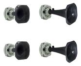 Kit 4 Driver Jbl D250x 100w +2 Cornetas Curtas + 2longas