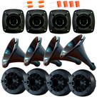 Kit 4 Driver Profissional 720w Rms + 4 Corneta + 4 Tweeter Kit 4 Driver Profissional 720w Rms + 4 Corneta + 4 Tweeter