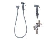 Kit 4 Duchas Higiênica Luxo Cromada Completa efrac14 Volta Civitt