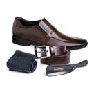 Kit 4 em 1 Sapato Masculino Rafarillo Executive Em Couro