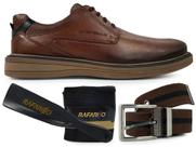 Kit 4 em 1 Sapato Rafarillo Boston Em Couro Original