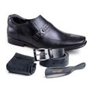 Kit 4 em 1 Sapato Social Masculino Rafarillo Senna Em Couro Kit 4 em 1 Sapato Social Masculino Rafarillo Senna Em Couro