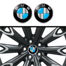 Kit 4 Emblema BMW logo 48 mm