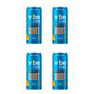 KIT 4 Energético Vibe Zero Mango Boost 473ml
