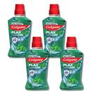 Kit 4 Enxaguante Bucal Colgate Plax Fresh Mint Sem Álcool 250ml