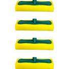 Kit 4 Esfregões Ultra Macios P/ Limpeza & Passar Cera