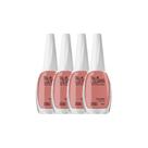 Kit 4 Esmalte Colorama Cor Chic Bege 8ml