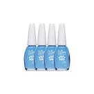 Kit 4 Esmalte Colorama Solte Suas Cores Xô Mal Olhado! 8ml