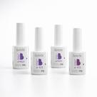 Kit 4 Esmalte Em Gel Tons De Roxo Beltrat -Nº013 124 205 475