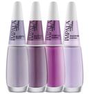 Kit 4 Esmaltes Coleção A Sua Moda Tons de Roxo Impala Kit 4 Esmaltes Coleção A Sua Moda Tons de Roxo Impala