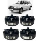 Kit 4 Espaçador Alargador de Rodas 38mm Fiat Uno Quadrado