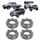 Kit 4 Espaçador Alargador Roda Hilux SW4 /05 Bandeirante