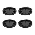 Kit 4 Espalha Chama de Fogão Queimador Duplo Ferro 8,5cm