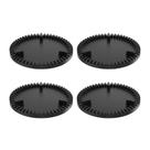 Kit 4 Espalha Chama de Fogão Queimador Simples Ferro 13cm
