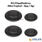 Kit 4 Espalhador Tampa Bocas Chama Fogão Atlas Tropical