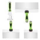 Kit 4 Espátulas Inox P/ Drywall e Massa Corrida