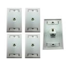 Kit 4 Espelhos de parede com 1 saída RJ45 Cat5