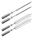 Kit 4 Espetos - 2 Tridente + 2 Espada P Gira Grill