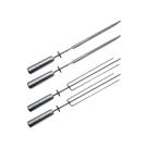 Kit 4 Espetos Inox - 2 Tridente 2 Espada