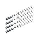 Kit 4 Espetos Tridente Inox
