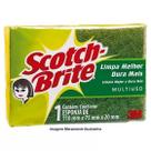 Kit 4 esponjas dupla-face scotch brite profissional 3m